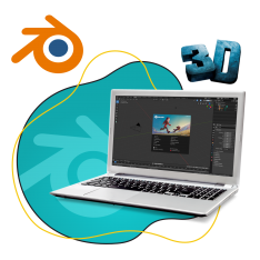 Blender - КИБЕРшкола программирования для детей, компьютерные курсы для школьников, начинающих и подростков - KIBERone г. Гусь-Хрустальный
