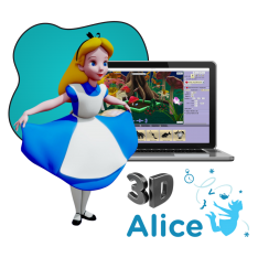 Alice 3d - КИБЕРшкола программирования для детей, компьютерные курсы для школьников, начинающих и подростков - KIBERone г. Гусь-Хрустальный