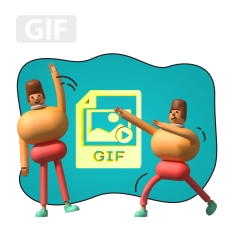 Gif-анимация - КИБЕРшкола программирования для детей, компьютерные курсы для школьников, начинающих и подростков - KIBERone г. Гусь-Хрустальный