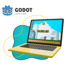 Godot. Основа создания легендарных игр - КИБЕРшкола программирования для детей, компьютерные курсы для школьников, начинающих и подростков - KIBERone г. Гусь-Хрустальный