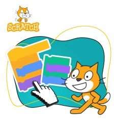 Scratch. Продвинутый уровень – создаём игры, как маленькие разработчики! - КИБЕРшкола программирования для детей, компьютерные курсы для школьников, начинающих и подростков - KIBERone г. Гусь-Хрустальный
