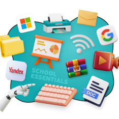 Цифровая база для школьника - КИБЕРшкола программирования для детей, компьютерные курсы для школьников, начинающих и подростков - KIBERone г. Гусь-Хрустальный