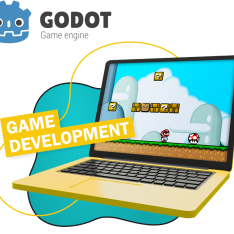 Godot.  Основа создания легендарных игр - КИБЕРшкола программирования для детей, компьютерные курсы для школьников, начинающих и подростков - KIBERone г. Гусь-Хрустальный
