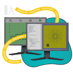 Исполнители чертежник и черепашка - КИБЕРшкола программирования для детей, компьютерные курсы для школьников, начинающих и подростков - KIBERone г. Гусь-Хрустальный