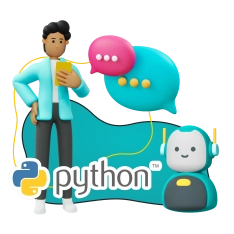 Умный чат-бот на Python на Telegram - КИБЕРшкола программирования для детей, компьютерные курсы для школьников, начинающих и подростков - KIBERone г. Гусь-Хрустальный