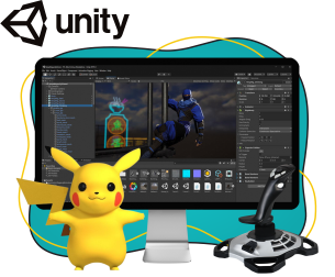 Мир трехмерных игр на Unity 3D - Школа программирования для детей, компьютерные курсы для школьников, начинающих и подростков - KIBERone г. Гусь-Хрустальный