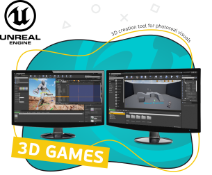 Unreal Engine 4. Игровой движок - Школа программирования для детей, компьютерные курсы для школьников, начинающих и подростков - KIBERone г. Гусь-Хрустальный